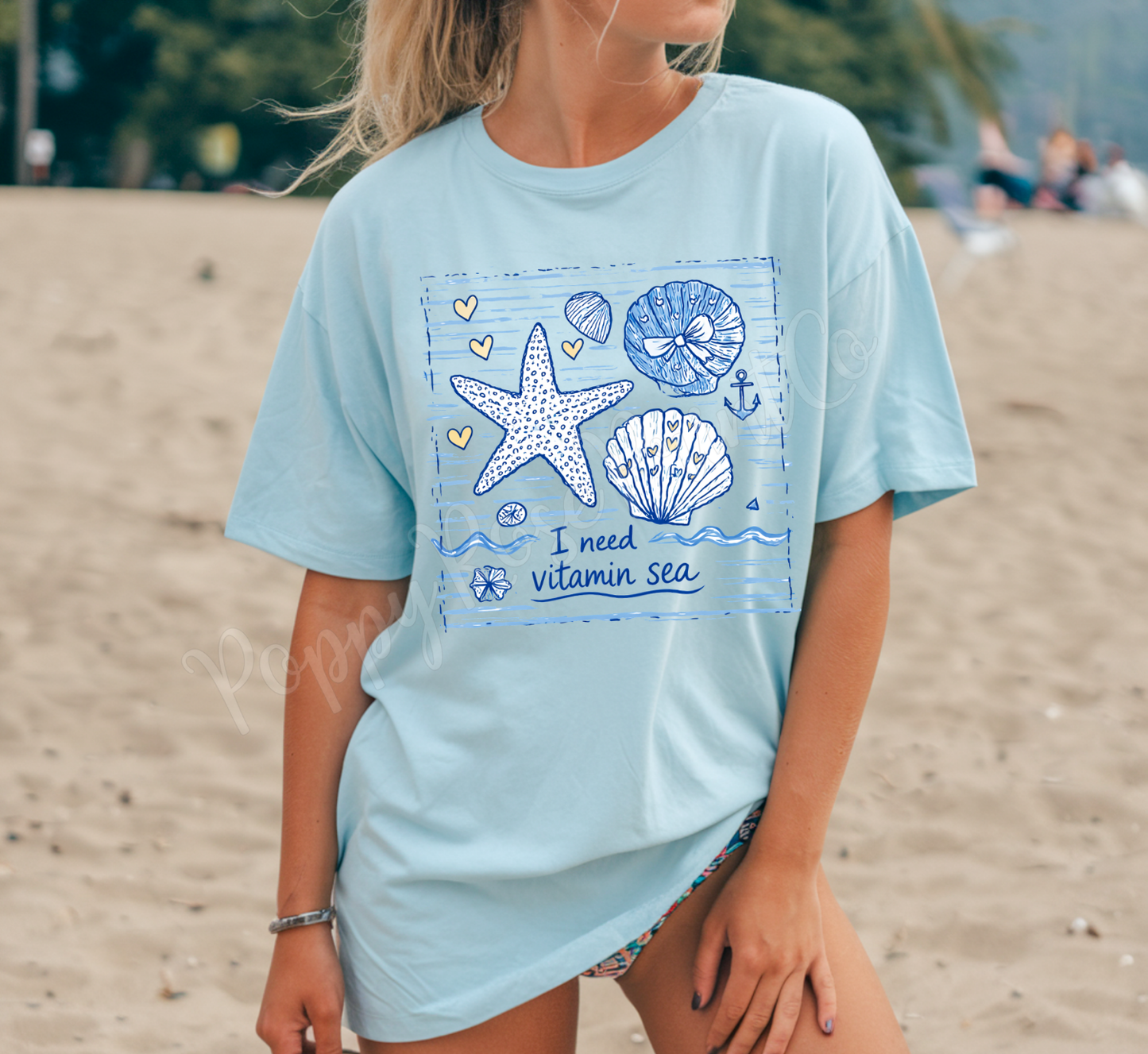 I Need Vitamin Sea Comfort Colors Shirt