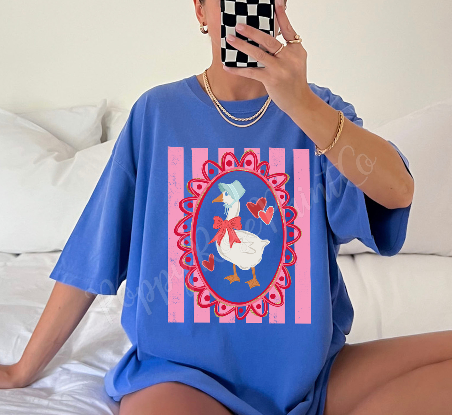 Framed Goose Comfort Colors Shirt