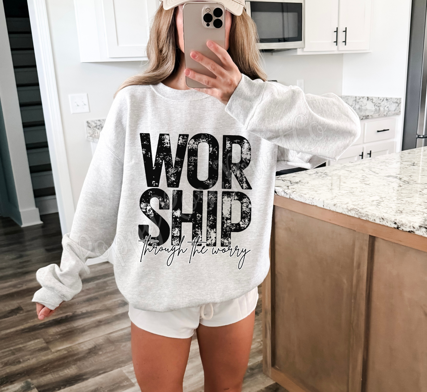 Worship through the Worry Sweatshirt