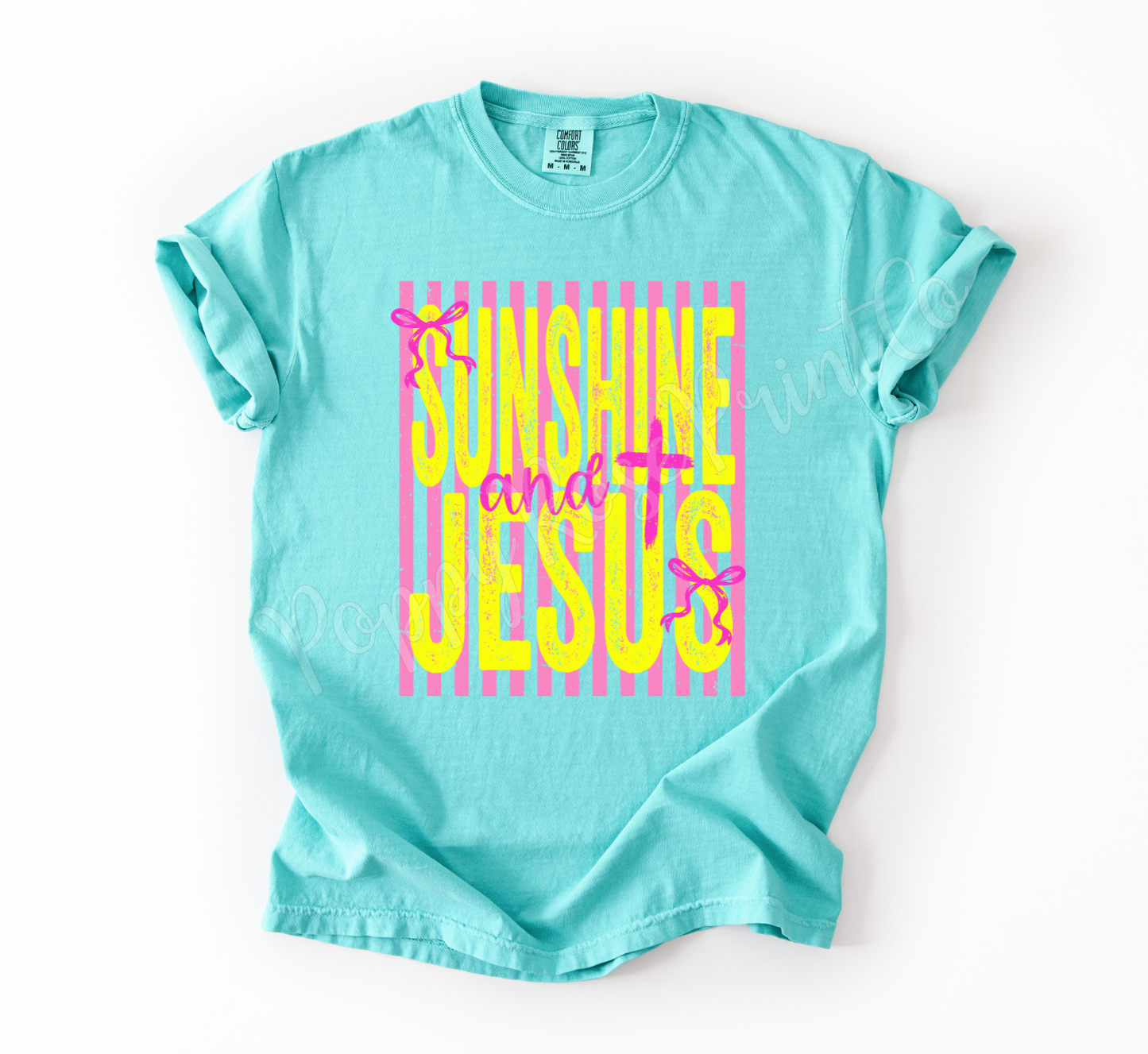 Sunshine and Jesus Comfort Colors Shirt