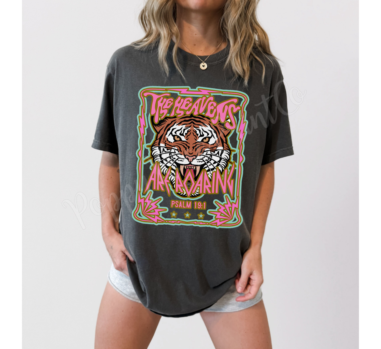 The Heavens are Roaring Comfort Colors Shirt