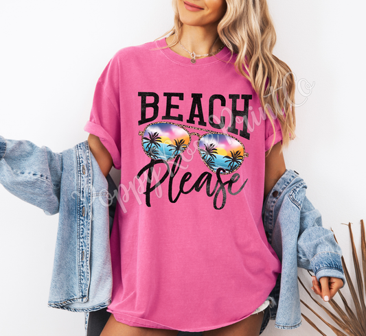 Beach Please Comfort Colors Shirt