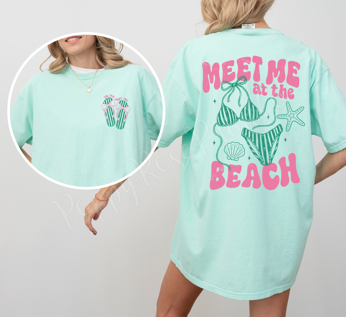 Meet Me At The Beach Comfort Colors Shirt