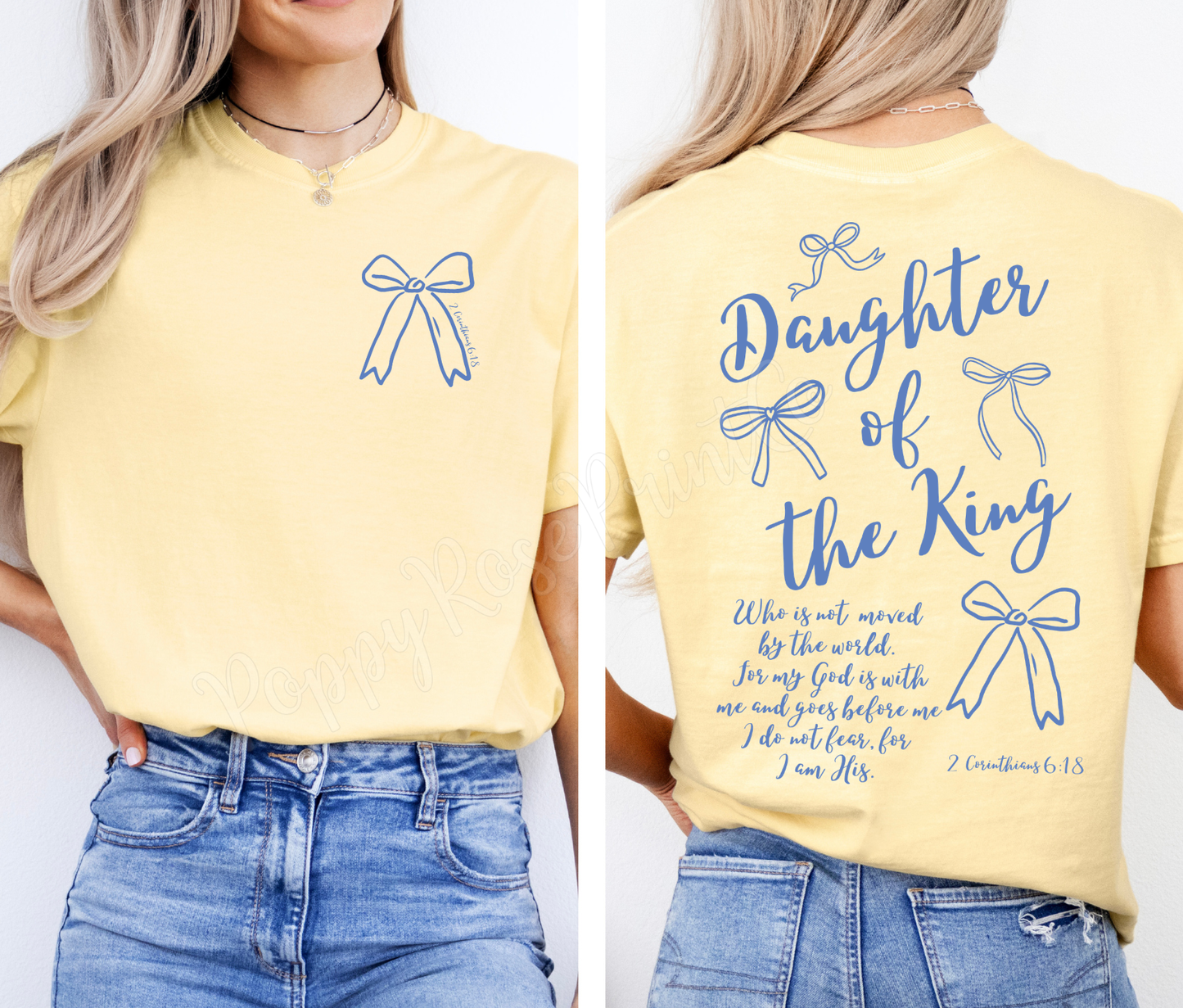 Daughter of the King Comfort Colors Shirt