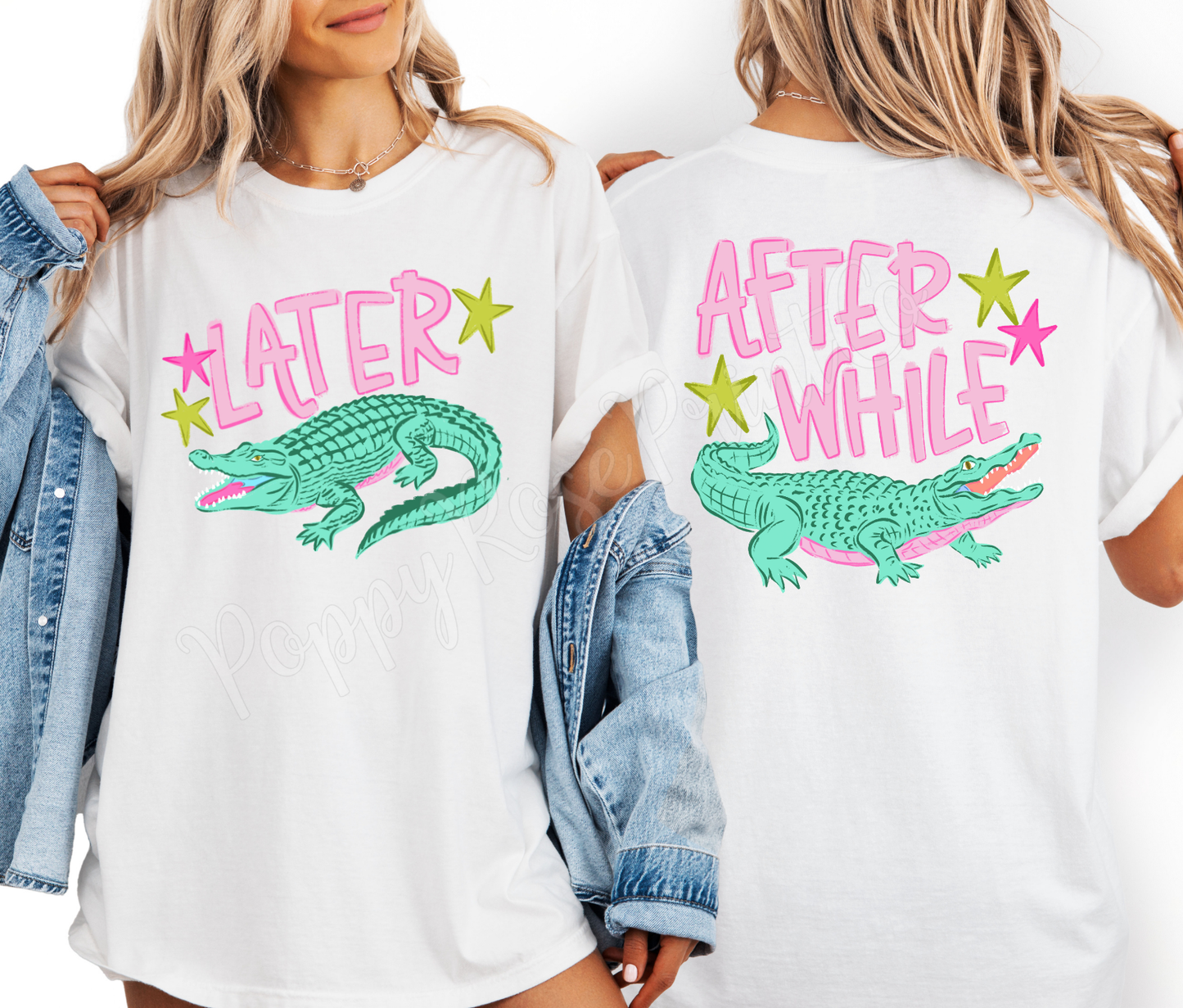 Preppy Later Gator Shirt Comfort Colors