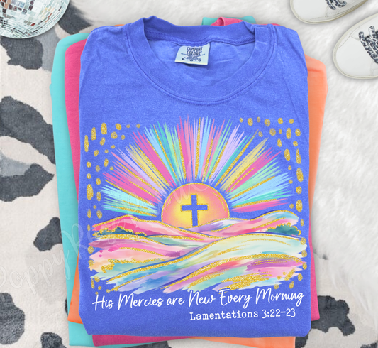 His Mercies Comfort Colors Shirt