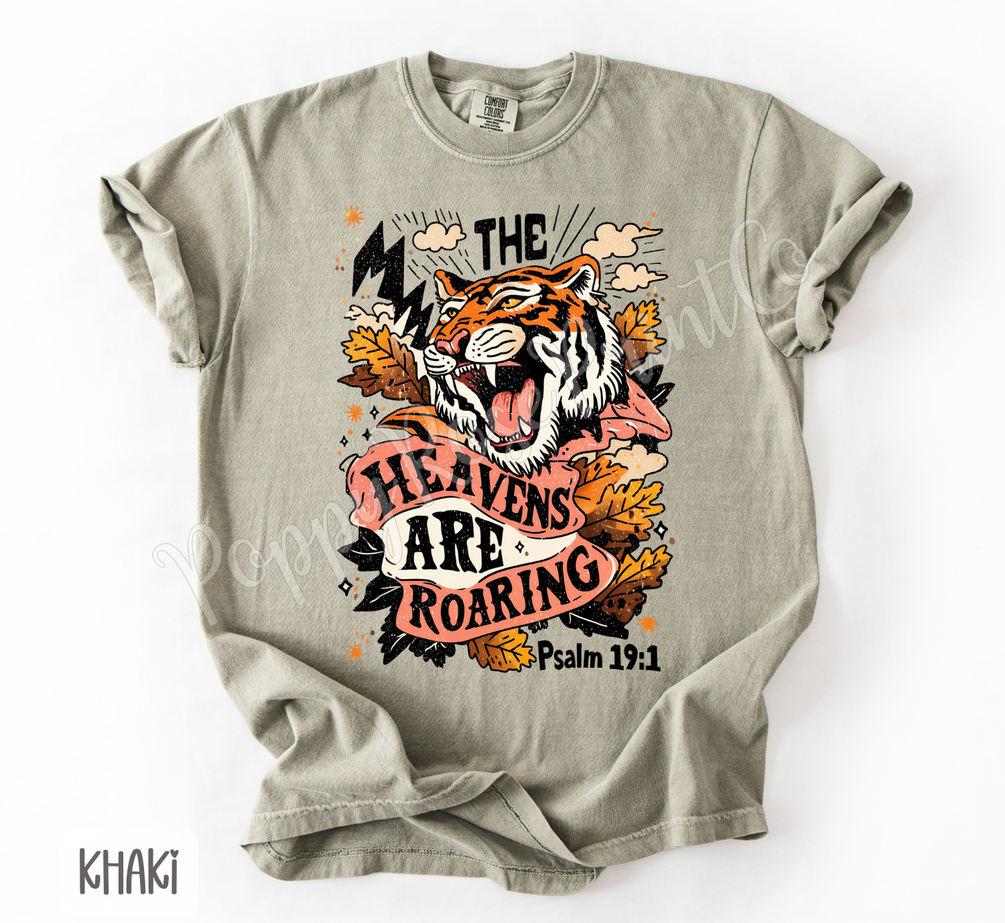 The Heavens are Roaring Comfort Colors Shirt