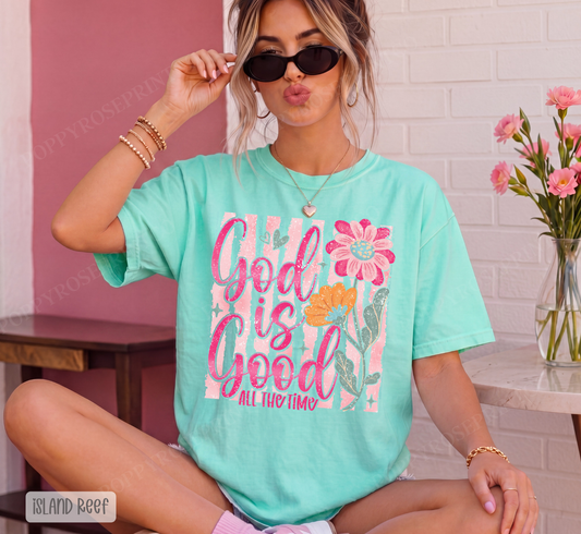 God is Good Comfort Colors Shirt