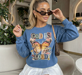 God is Good Butterfly Sweatshirt