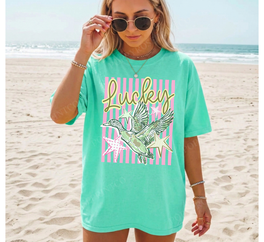 Lucky Duck Comfort Colors Shirt