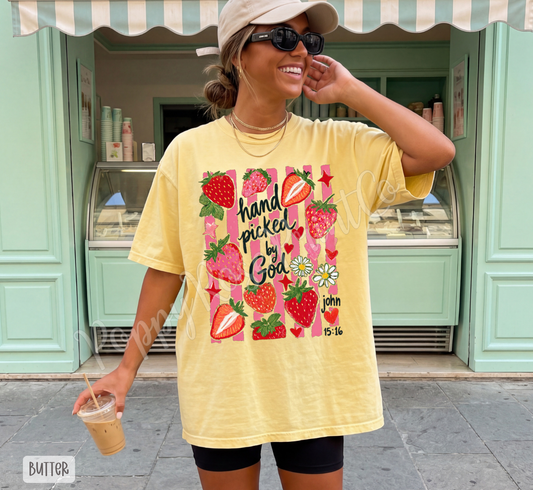 Handpicked By God Comfort Colors Shirt