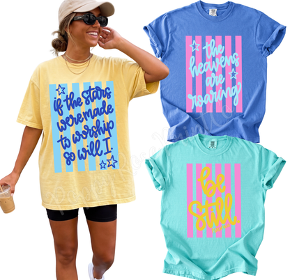Religious Stripes Shirt Comfort Colors