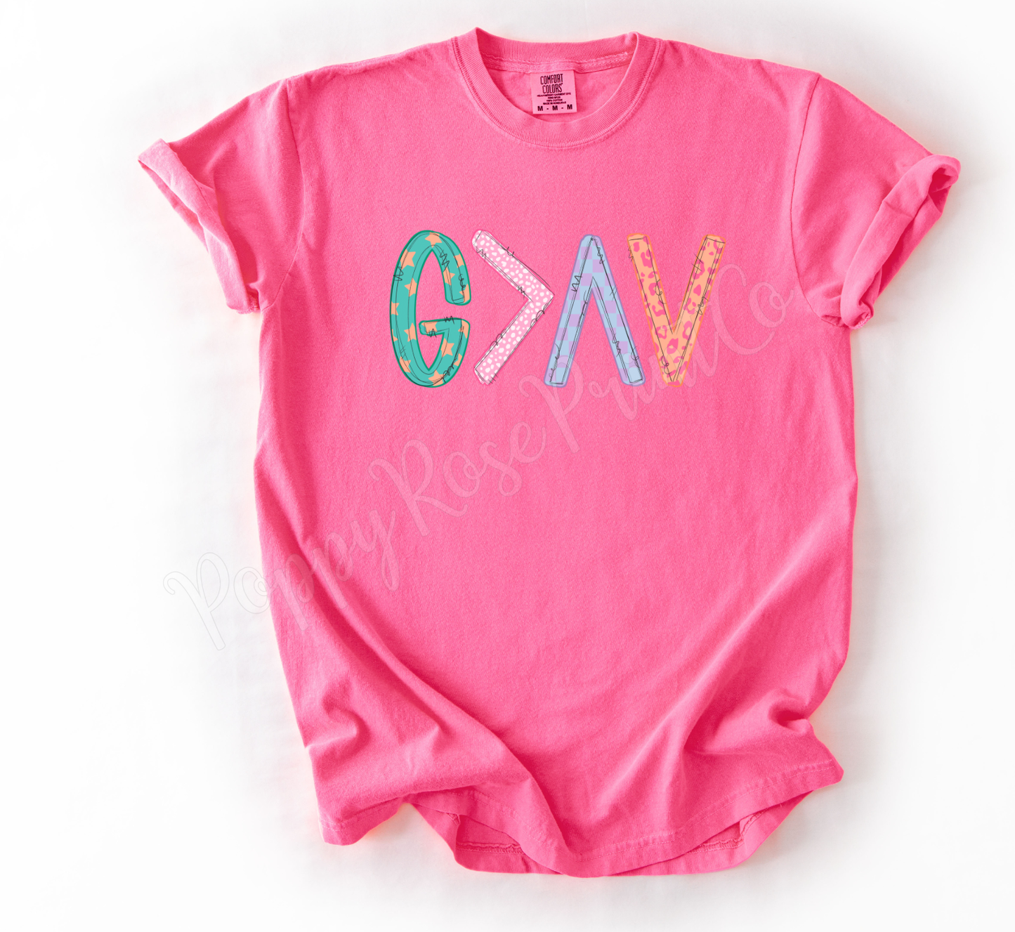 God is Greater Shirt Comfort Colors