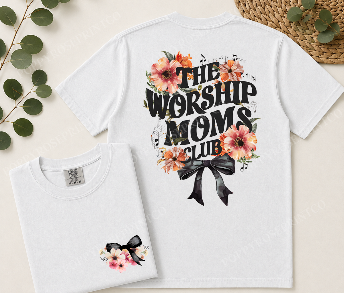Worship Mama Club Comfort Colors Shirt