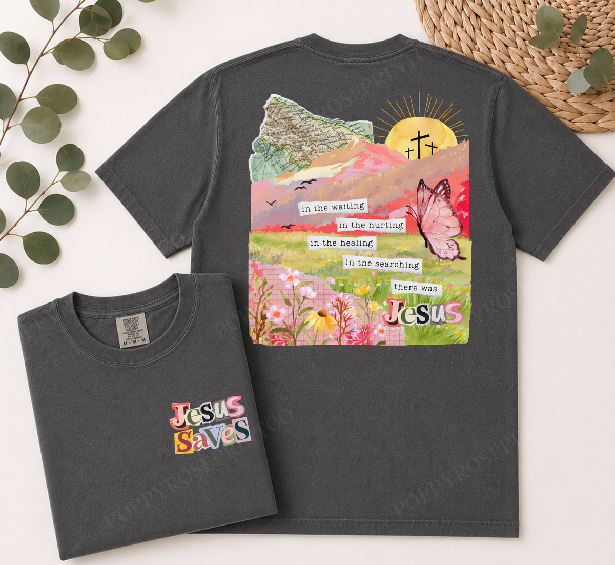 Jesus Saves Comfort Colors Shirt