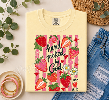 Handpicked By God Comfort Colors Shirt