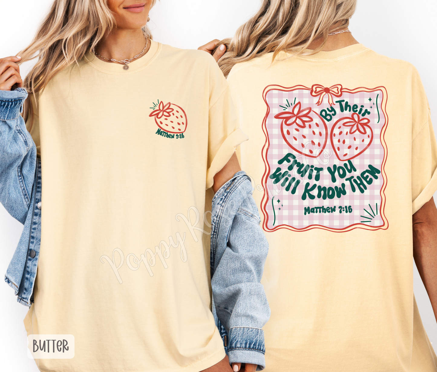 By Their Fruit You Will Know Comfort Colors Shirt
