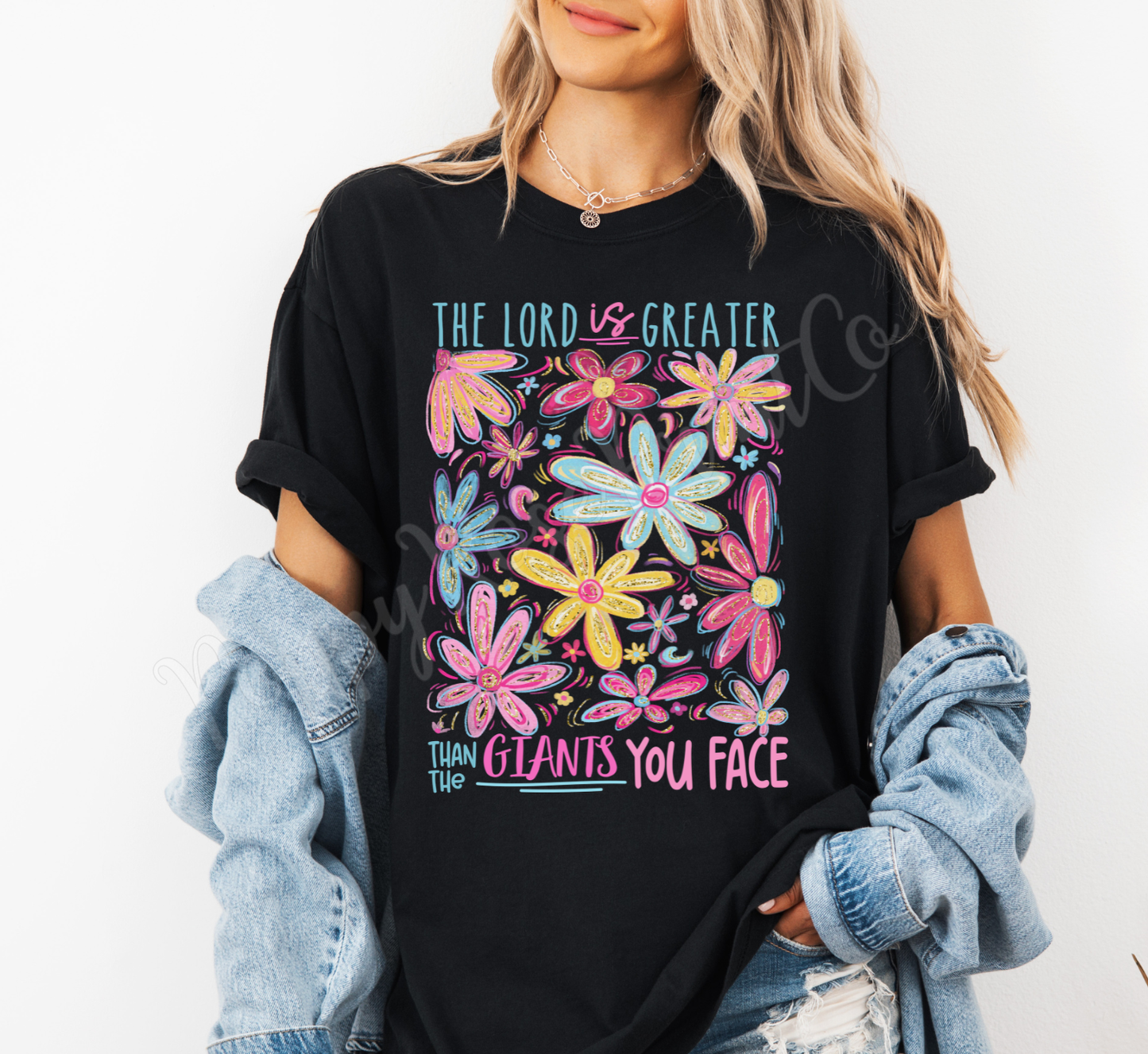 The Lord is Greater Shirt Comfort Colors