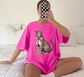 Coquette Leopard Comfort Colors Shirt