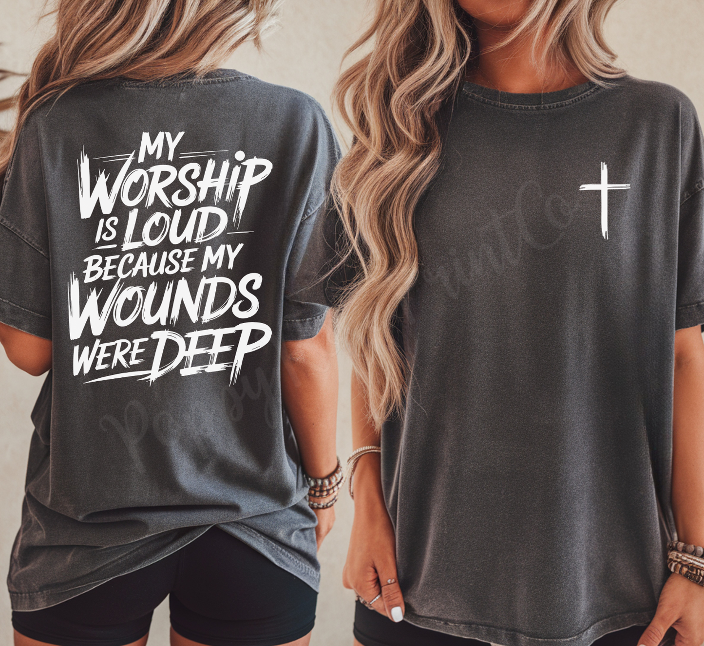 Worship is Loud Comfort Colors Shirt
