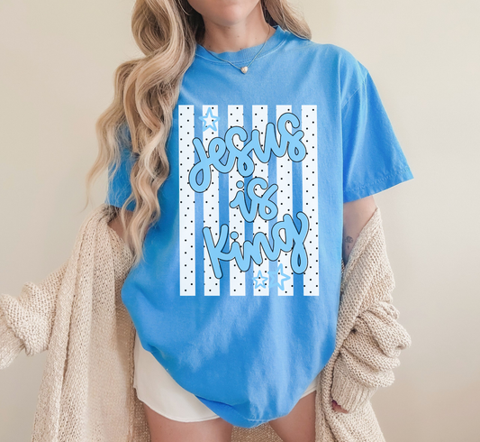 Jesus is King Comfort Colors Shirt