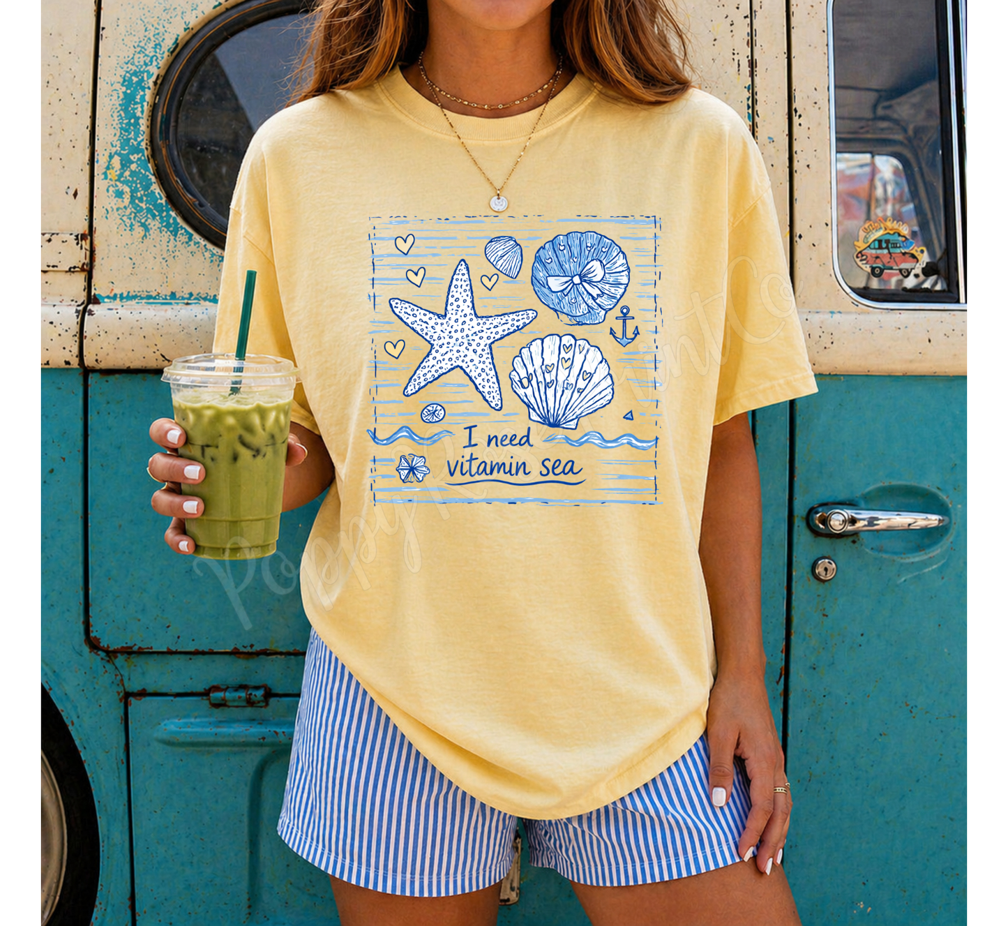 I Need Vitamin Sea Comfort Colors Shirt