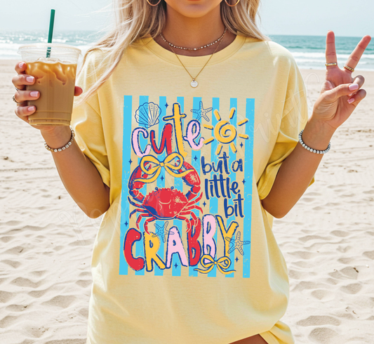 Cute But Crabby Comfort Colors Shirt