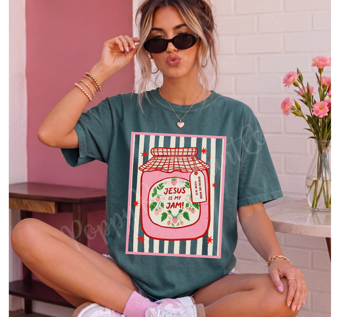 Jesus Is My Jam Comfort Colors Shirt