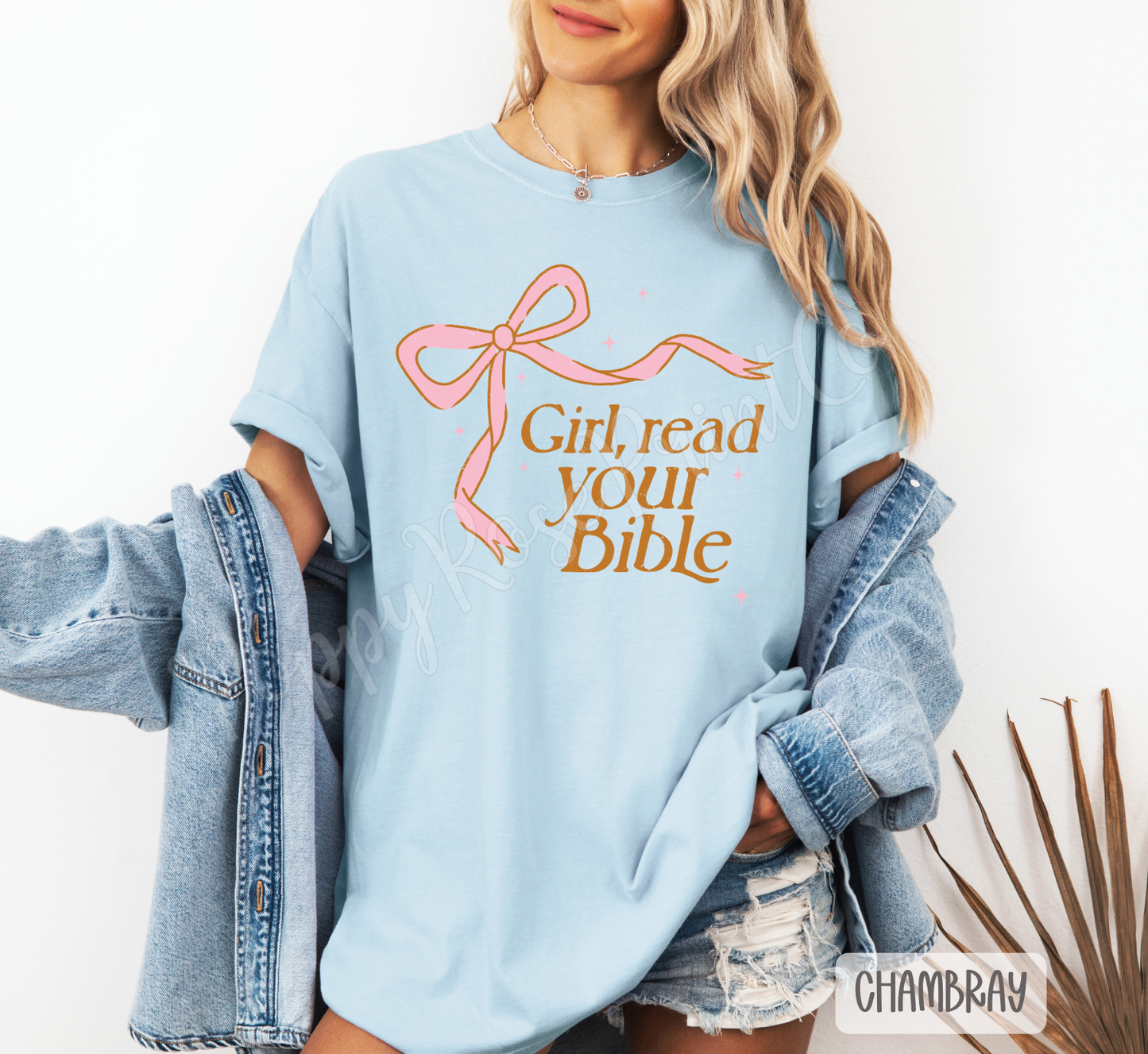 Girl, Read Your Bible Comfort Colors Shirt