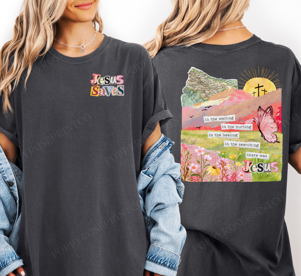 Jesus Saves Comfort Colors Shirt