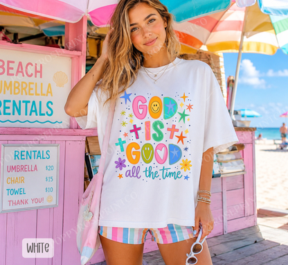 God is Good All the Time Shirt Comfort Colors