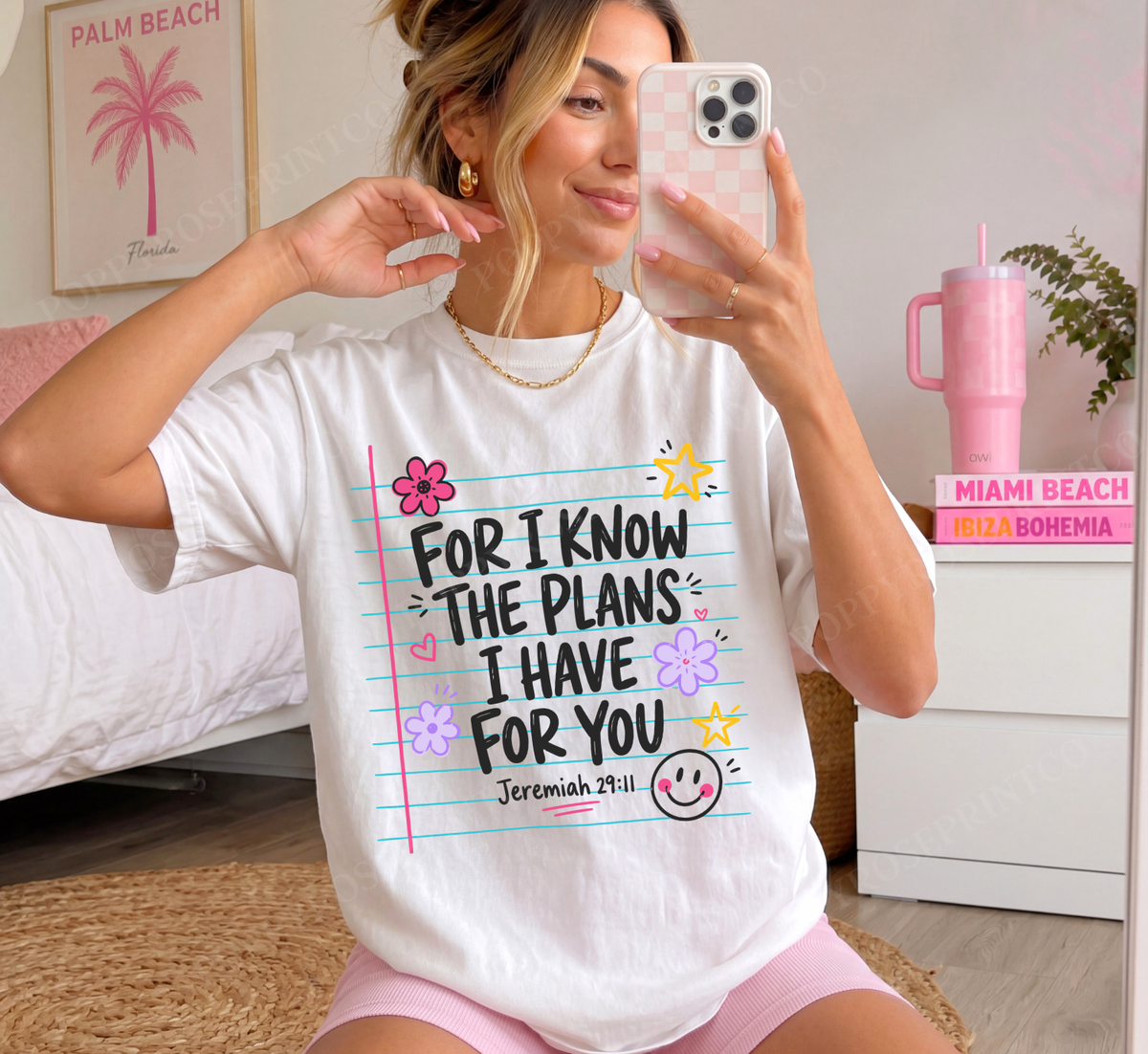 For I Know the Plans Comfort Colors Shirt