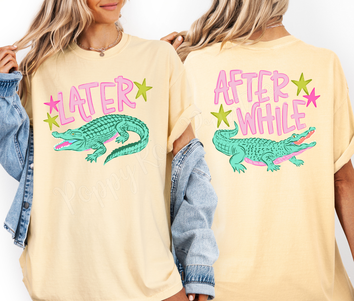 Preppy Later Gator Shirt Comfort Colors