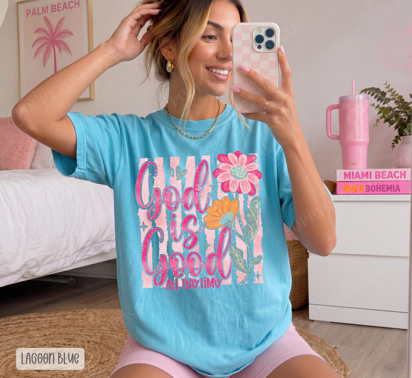 God is Good Comfort Colors Shirt