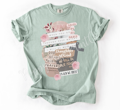 Daughter of God Comfort Colors Shirt