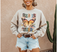 God is Good Butterfly Sweatshirt