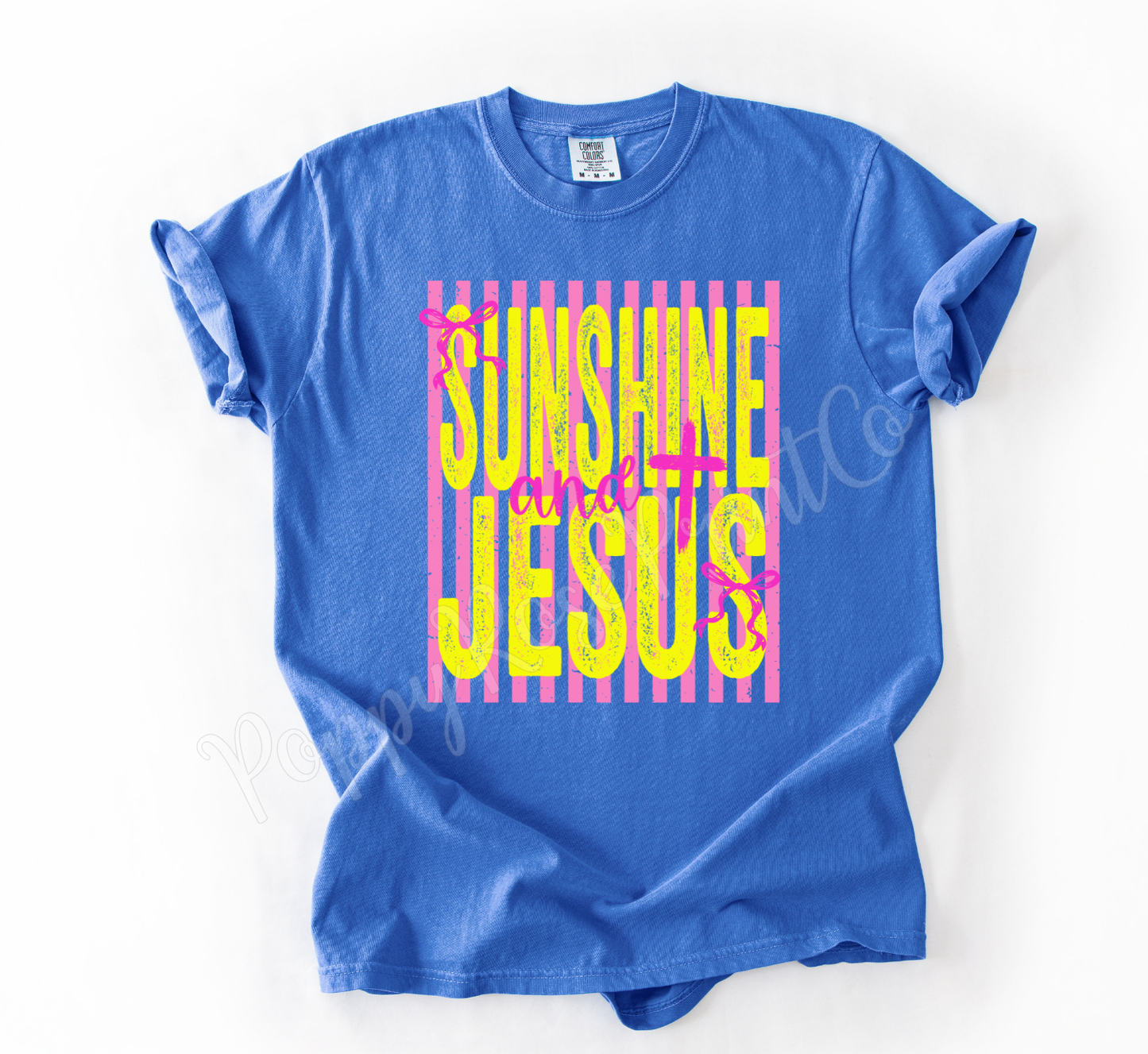 Sunshine and Jesus Comfort Colors Shirt