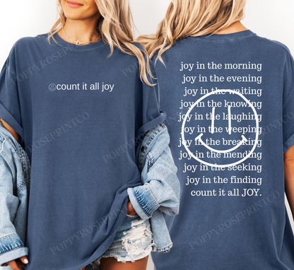 Count it All Joy Comfort Colors Shirt