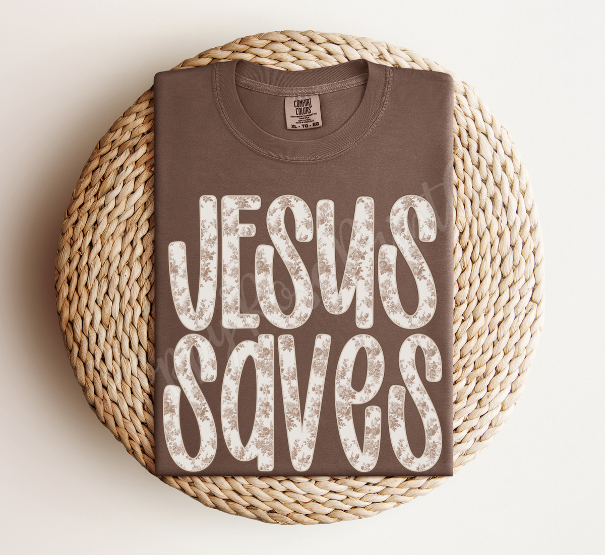 Jesus Saves Comfort Colors Shirt