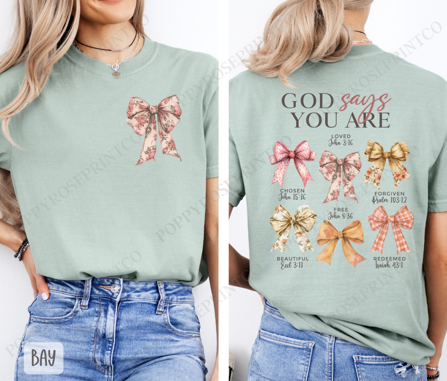 God Says You Are Comfort Colors Shirt