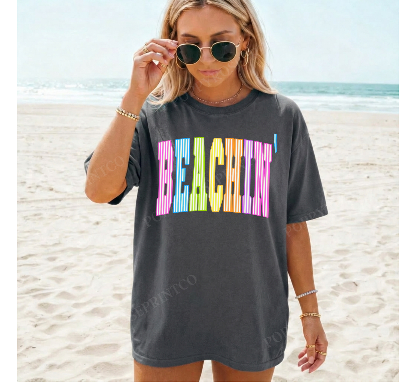 Beachin' Comfort Colors Shirt