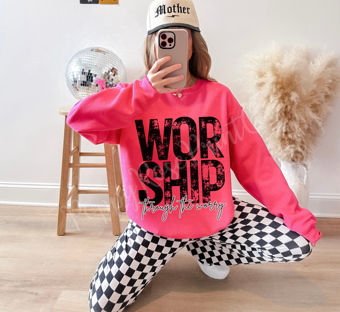 Worship through the Worry Sweatshirt
