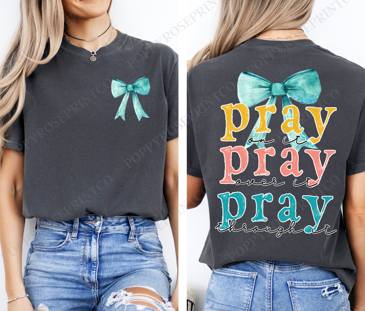 Pray On It Comfort Colors Shirt