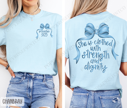 Strength & Dignity Comfort Colors Shirt