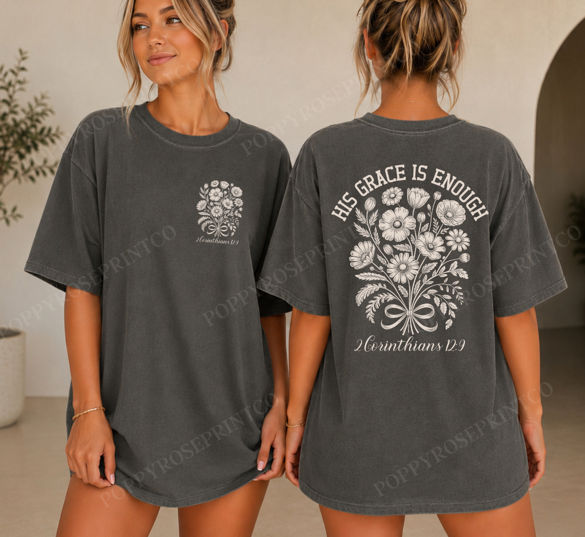 His Grace is Enough Comfort Colors Shirt