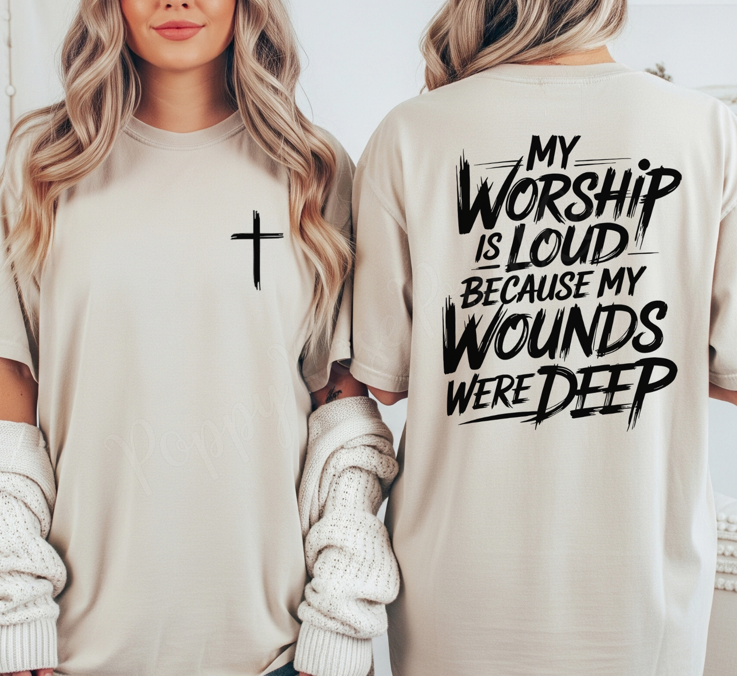 Worship is Loud Comfort Colors Shirt