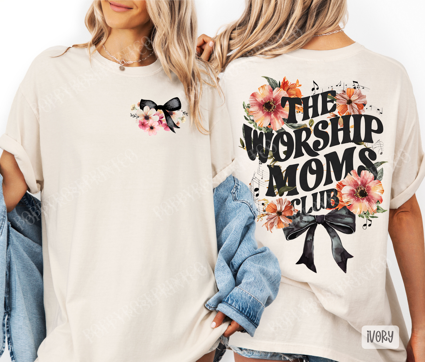 Worship Mama Club Comfort Colors Shirt