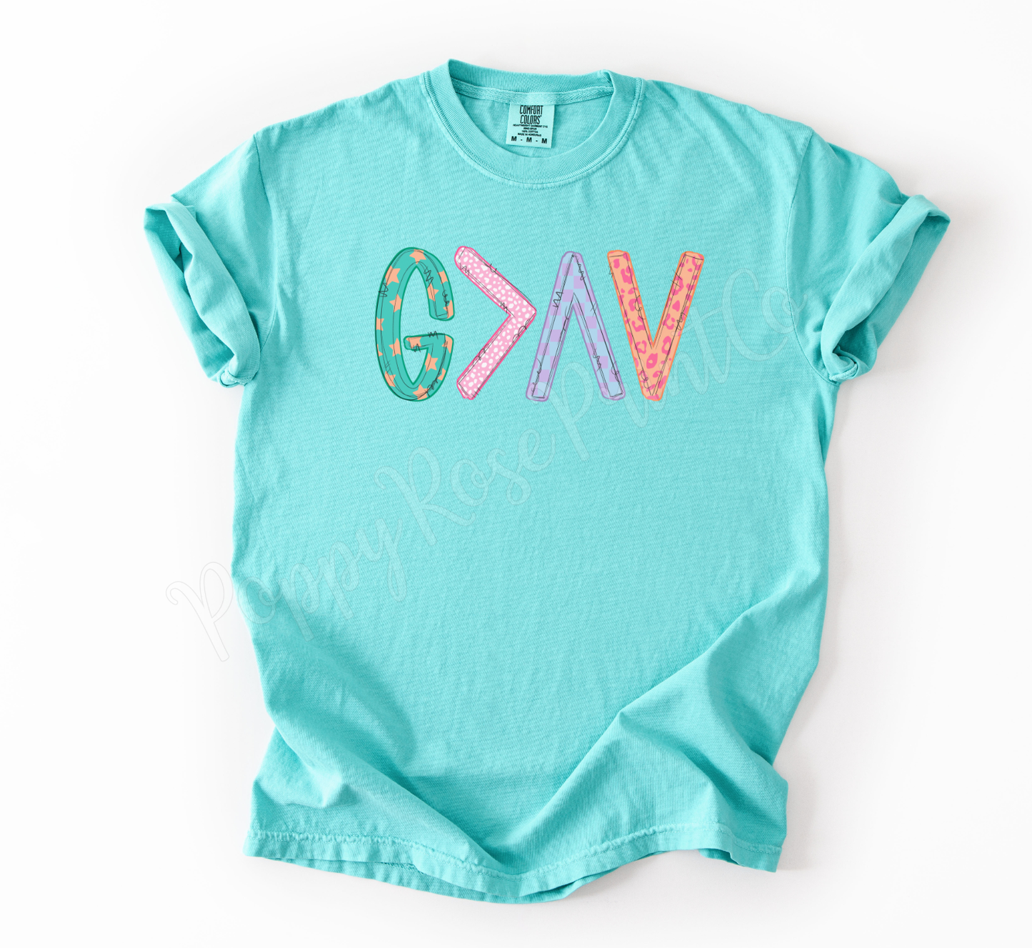 God is Greater Shirt Comfort Colors