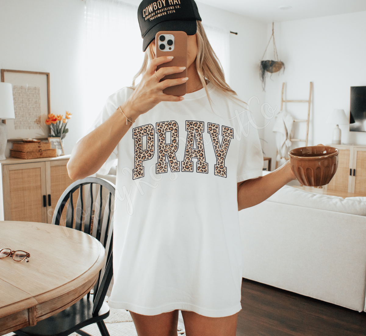 Leopard Pray Comfort Colors Shirt