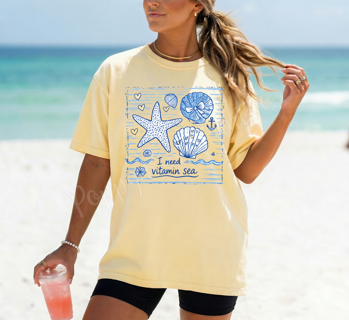 I Need Vitamin Sea Comfort Colors Shirt